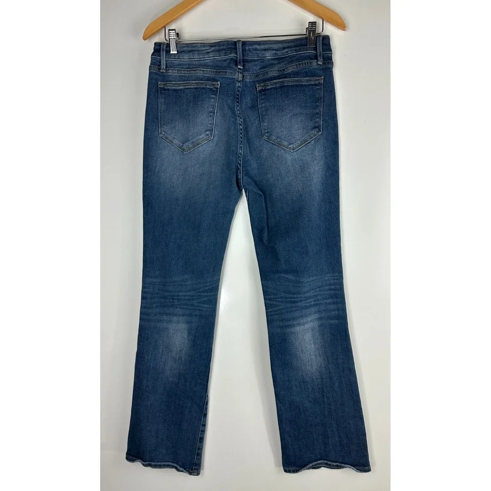 Driftwood Denim Kelly Bootcut Jeans Blue Medium Wash Cotton Blend Stretch 30 - Picture 9 of 10